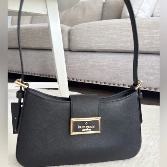 Kate Spade Elegant Black Shoulder Bag - Picture 6 of 14